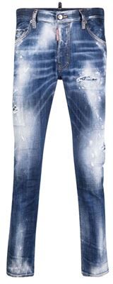 Uomo Pantaloni jeans Blu 46 Cotone