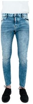 Uomo Pantalone Blu XL Cotone