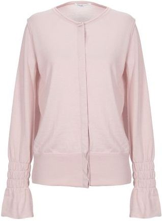 Donna Cardigan Rosa antico S 60% Lana 30% Seta 10% Cachemire