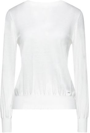 Donna Pullover Bianco XS 40% Viscosa 31% Poliammide 26% Poliestere 2% Cachemire 1% Lana