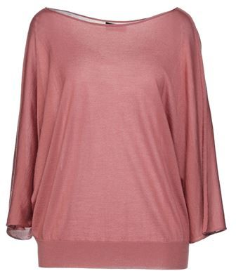 Donna Pullover Rosa antico M 70% Cachemire 30% Seta