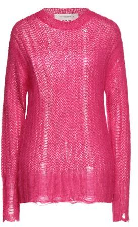 Donna Pullover Fucsia XS 67% Lana mohair 28% Poliammide 5% Lana