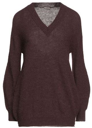 Donna Pullover Testa di moro XS 37% Nylon 36% Lana di alpaca 24% Lana mohair 3% Elastan