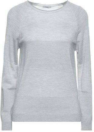 Donna Pullover Grigio chiaro 42 60% Lana Merino 30% Seta 10% Cachemire