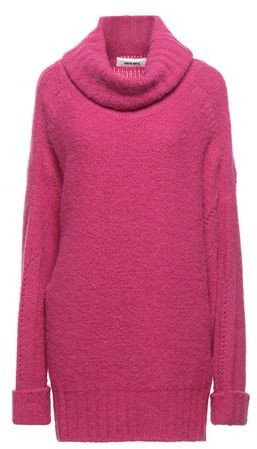 Donna Dolcevita Fucsia XS 82% Lana di alpaca 16% Poliammide 2% Elastan