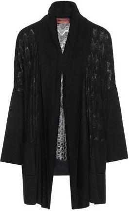 Donna Cardigan Nero 38 70% Lana 30% Viscosa