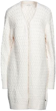 Donna Cardigan Avorio L 70% Acrilico 25% Poliestere 5% Elastan