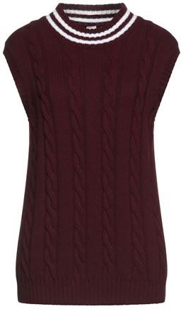 Donna Pullover Melanzana M 100% Lana