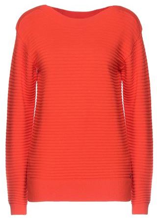 Donna Pullover Rosso XL 100% Cotone organico