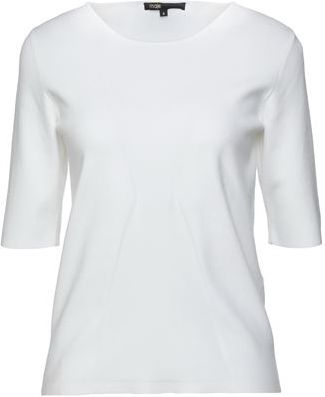 Donna Pullover Bianco 3 58% Viscosa 20% Poliammide 19% Poliestere 3% Elastan