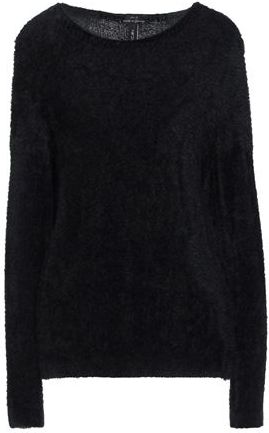 Donna Pullover Nero 5 100% Poliammide