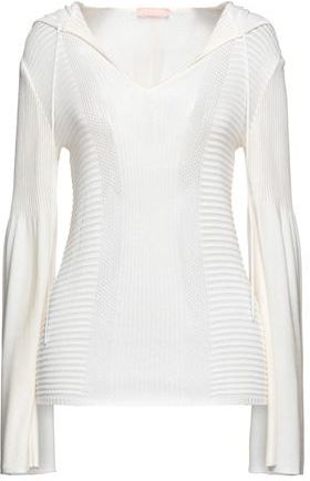 Donna Pullover Avorio S 100% Viscosa