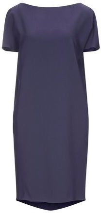 Donna Vestito corto Viola 46 71% Acetato 29% Viscosa