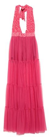 Donna Vestito lungo Fucsia XS 100% Poliestere