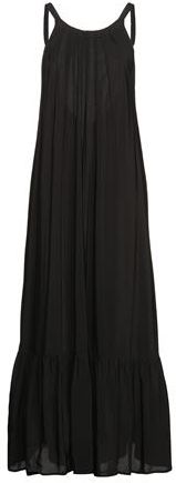Donna Vestito lungo Nero 46 100% Viscosa
