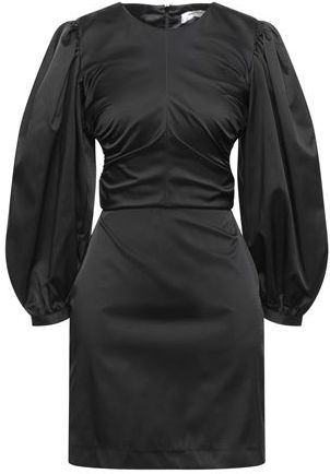 Donna Vestito corto Nero 40 100% Poliestere