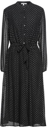 Donna Vestito midi Nero XS 100% Poliestere