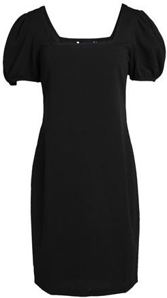 Donna Vestito corto Nero S 95% Poliestere 5% Elastan