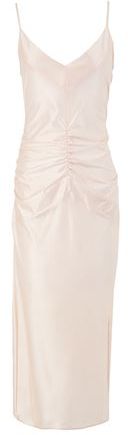 Donna Vestito midi Rosa chiaro 40 78% Poliammide 22% Elastan