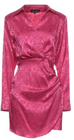 Donna Vestito corto Fucsia S 100% Poliestere