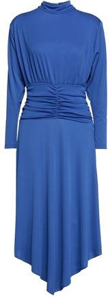 Donna Vestito midi Blu S 100% Poliestere