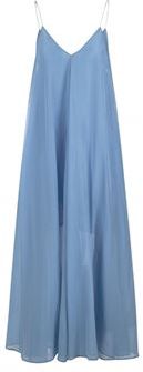 Donna Vestito midi Azzurro 38 Cotone