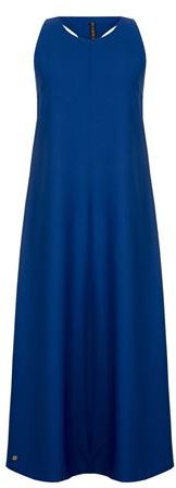 Donna Vestito midi Blu 38 Poliestere