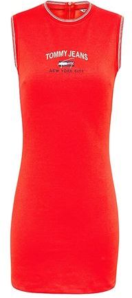 Donna Vestito midi Rosso XS Tecnica Mista