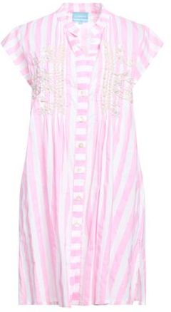 Donna Vestito corto Rosa M 100% Cotone