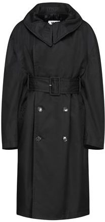 Donna Cappotto Nero 38 100% Cotone