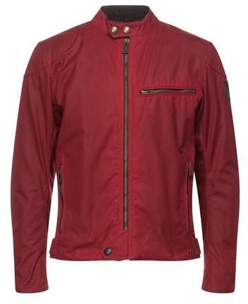 Uomo Giubbotto Rosso XXL 100% Cotone