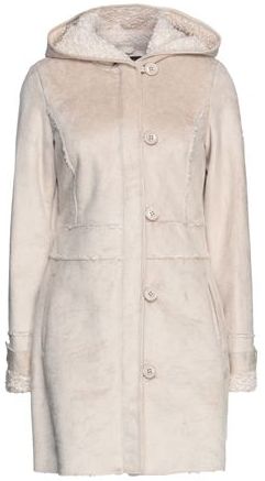 Donna Cappotto Beige L 100% Poliestere