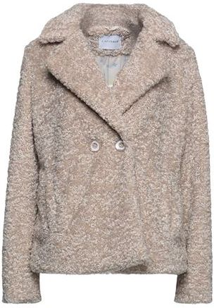 Donna Teddy coat Beige 44 100% Poliestere