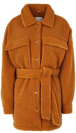 Donna Teddy coat Ruggine 38 100% Poliestere