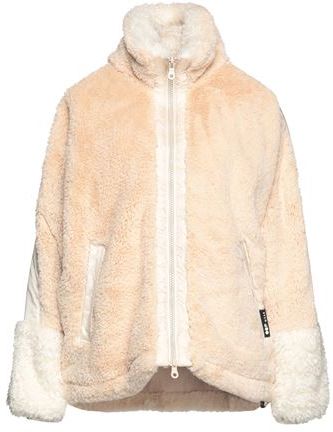 Donna Teddy coat Beige 42 100% Poliestere Poliammide