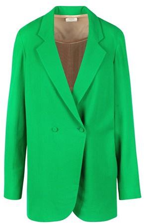 Donna Blazer Verde 42 Lana