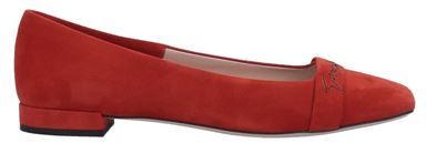 Donna Ballerine Mattone 37 100% Pelle di capra