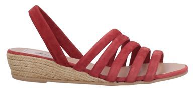 Donna Espadrillas Mattone 36 Pelle