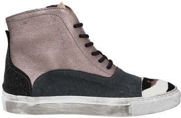 Donna Sneakers Piombo 37 Pelle
