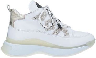 Donna Sneakers Bianco 36 Pelle di vitello