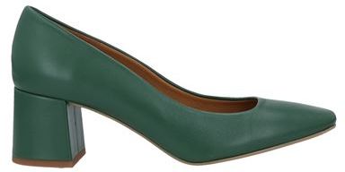 Donna Decolletes Verde 40 Pelle