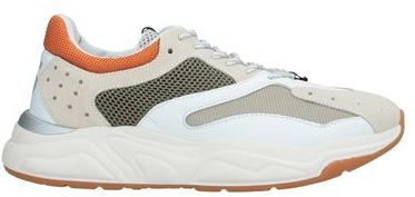 Uomo Sneakers Beige 40 Pelle Fibre tessili