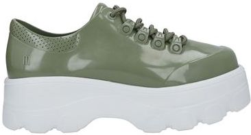 Donna Sneakers Verde militare 35/36 100% Plastica
