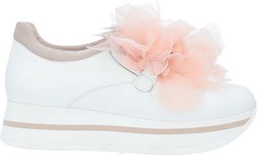 Donna Sneakers Bianco 36 Pelle