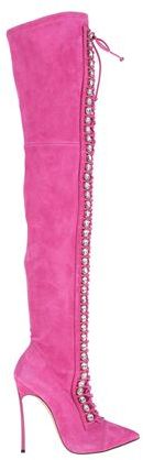 Donna Stivali Fucsia 35 Pelle