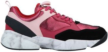 Donna Sneakers Fucsia 36 Pelle Fibre tessili