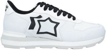 Donna Sneakers Bianco 35 Pelle Fibre tessili