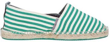 Uomo Espadrillas Verde 39 Pelle Fibre tessili