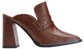 Donna Mules & Zoccoli Marrone 37 100% Pelle di capra