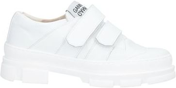 Donna Sneakers Bianco 40 Pelle Fibre tessili